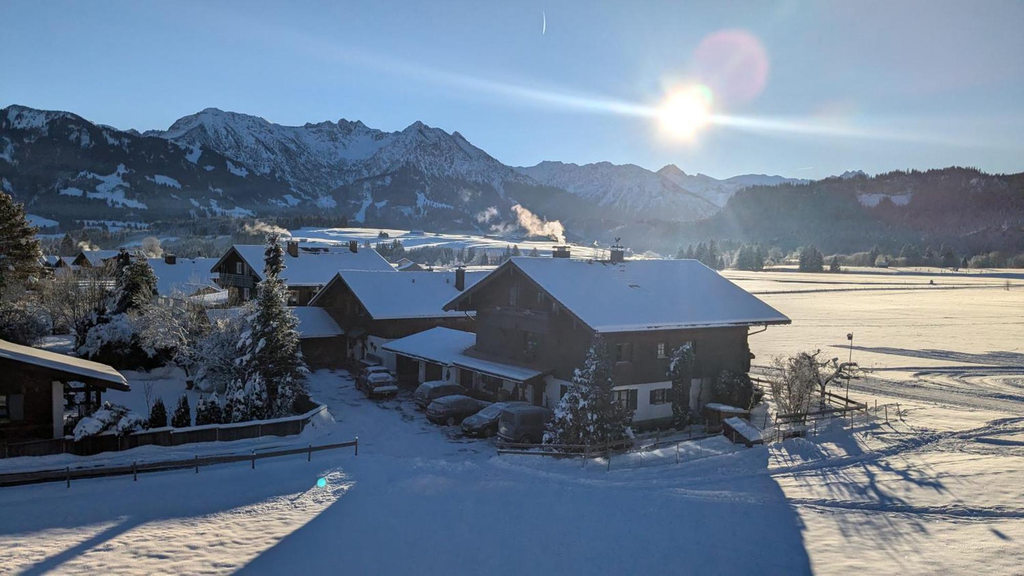 Ferienwohnung Alpenglueck In Bolsterlang Sommerbergbahn Kostenlos Eksteriør bilde